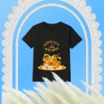 dhaker tale nachbo kids durga puja t-shirt vedm