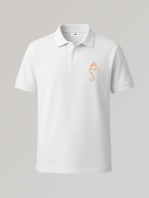 ganpati polo edition unisex white