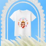 ami babar misti durga kids tshirt vedm