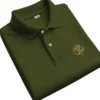 om edition polo unisex olive green fold