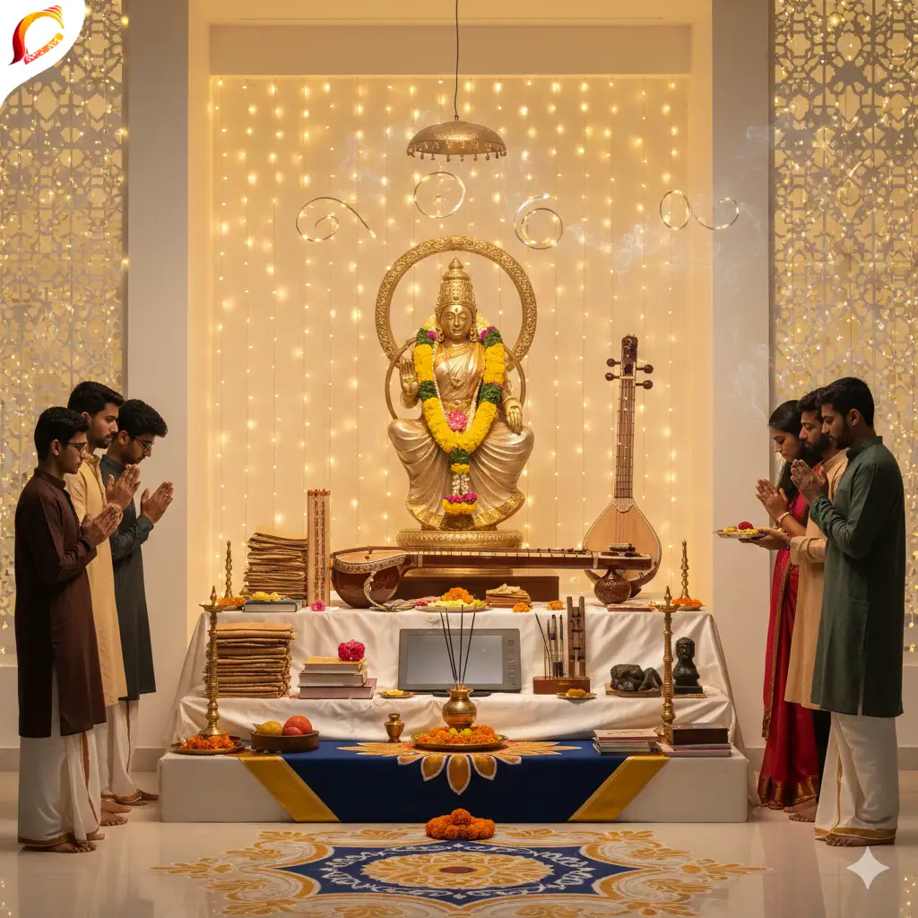 Karnataka-–-Saraswati-Puja-Ayudha-Puja-Connection