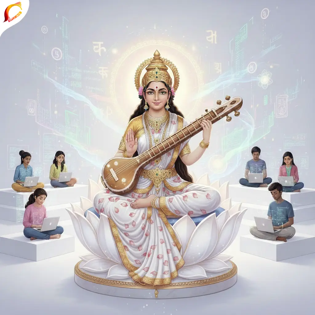Why Saraswati Puja Matters More for Students in the Digital Age? Image